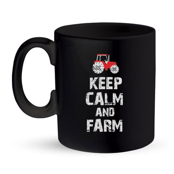 Keep Calm and Farm Mug